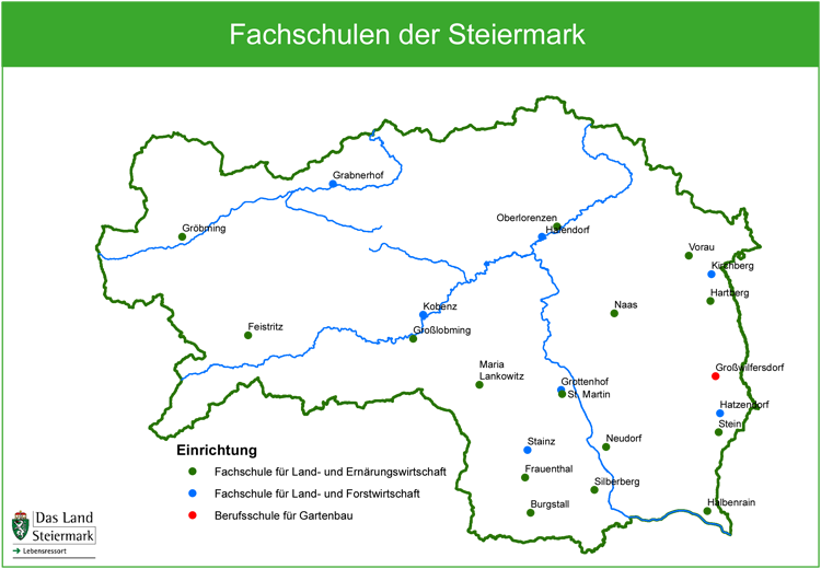 Überblick Verwaltung Land Steiermark